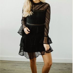 Two Sisters Tiered Lace Dress